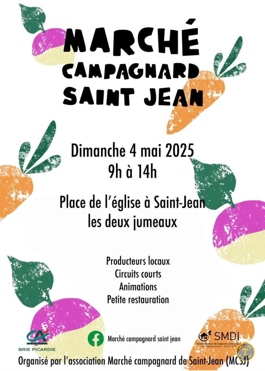 Retrouvez Créagemma au marché campagnard de Saint-Jean-les-deux-jumeaux du dimanche 4 Mai 2025.