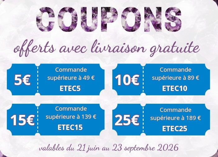 Été chez Créagemma C'est l'été chez Créagemma, profitez de nombreux coupons de réduction pour vos achats de bijoux.